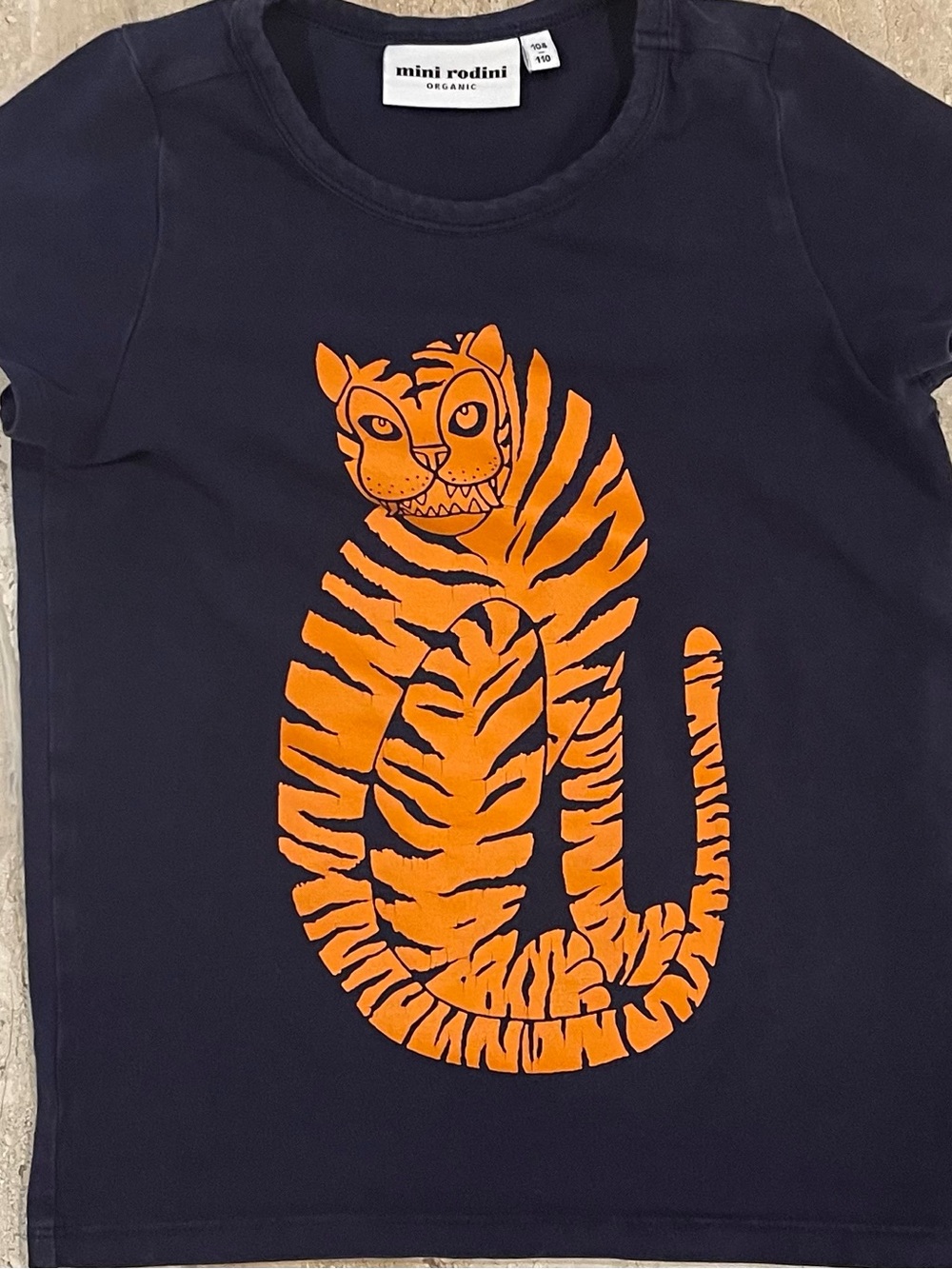 Mini Rodini tiger t-shirt 104-110cm